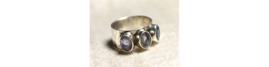 Rings N227 Stones Silver 925
