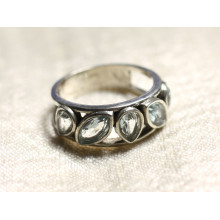Rings N228 Stones Silver 925