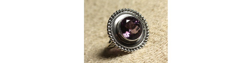 Rings N229 Stones Silver 925