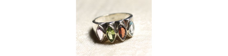 Ringen N230 Stenen Zilver 925