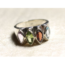 Anillos N230 Piedras Plata 925