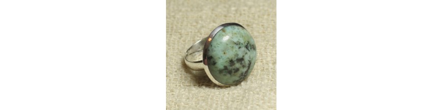 Anelli Misura Regolabile 20mm Pietre Argento 925