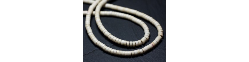 Rondelle turchesi sintetiche Heishi 4x2mm