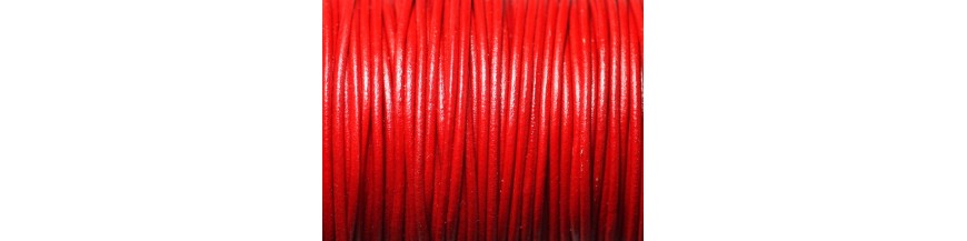 Leder 1,5mm rund