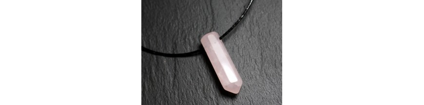 Collares Colgantes Puntas de Piedra